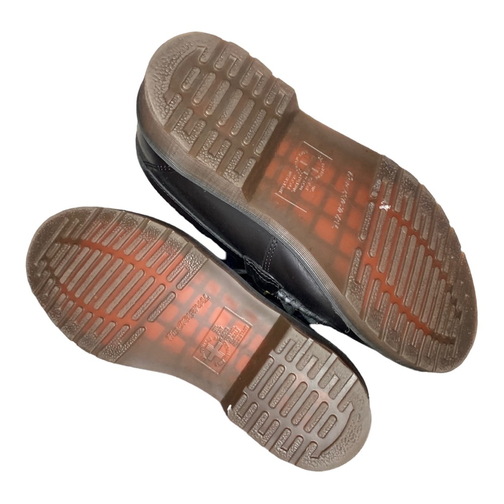 Dr. Martens Black and Leopard Loafers - Picture 13 of 14